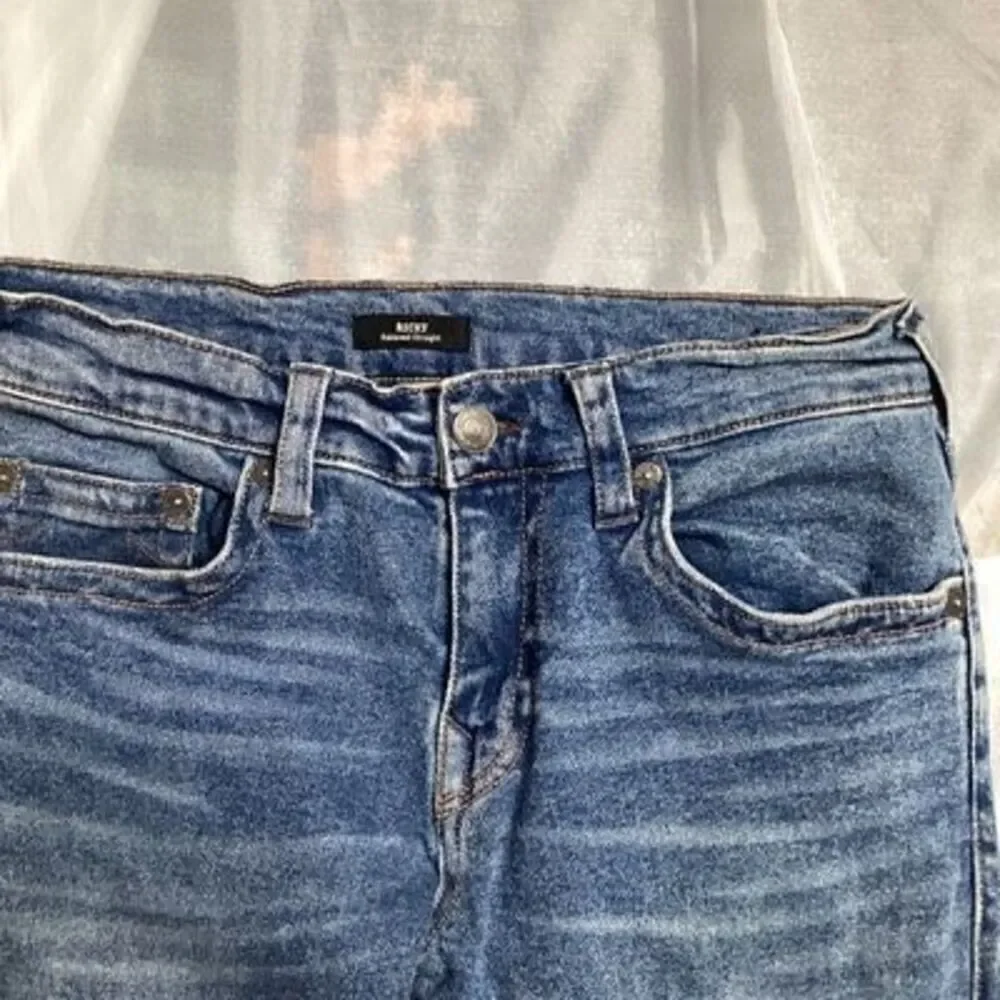 True Religion Mens Ricky No Flap SN Jeans Sz 31 Relaxed Straight